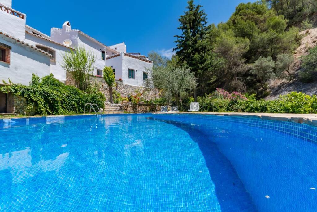 Casa Rosa, Con Encanto Y Piscina Climatizada Frigiliana Eksteriør bilde