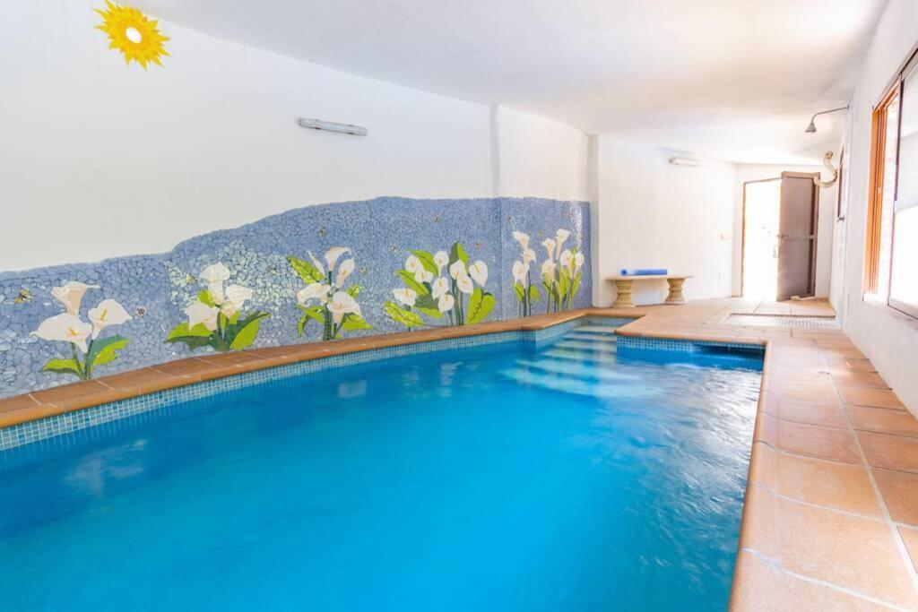Casa Rosa, Con Encanto Y Piscina Climatizada Frigiliana Eksteriør bilde