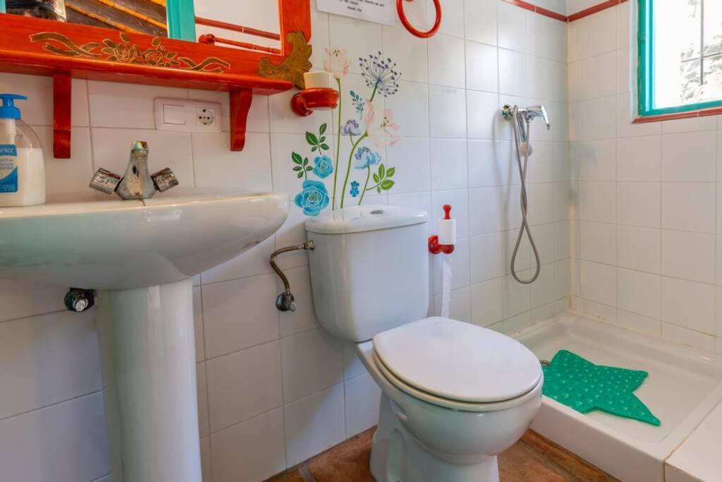 Casa Rosa, Con Encanto Y Piscina Climatizada Frigiliana Eksteriør bilde