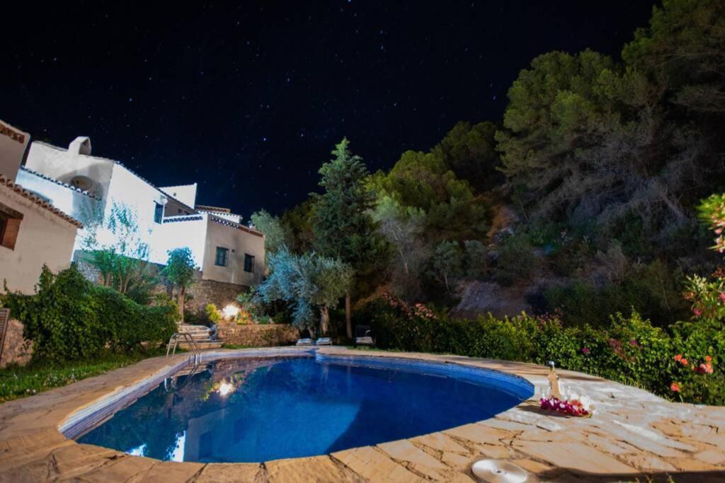 Casa Rosa, Con Encanto Y Piscina Climatizada Frigiliana Eksteriør bilde